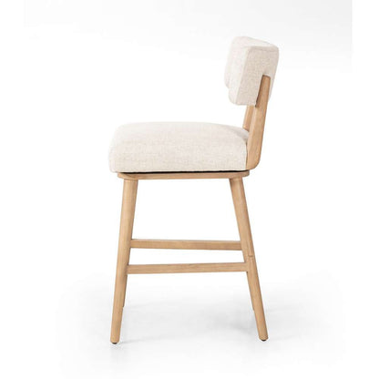 Four Hands - Cardell Swivel Counter Stool - Essence Natural - 238329-004 veiw 5