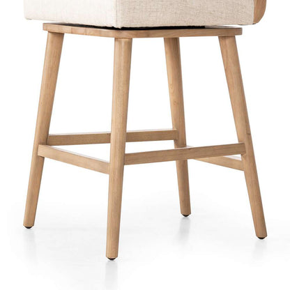 Four Hands - Cardell Swivel Counter Stool - Essence Natural - 238329-004 veiw 9