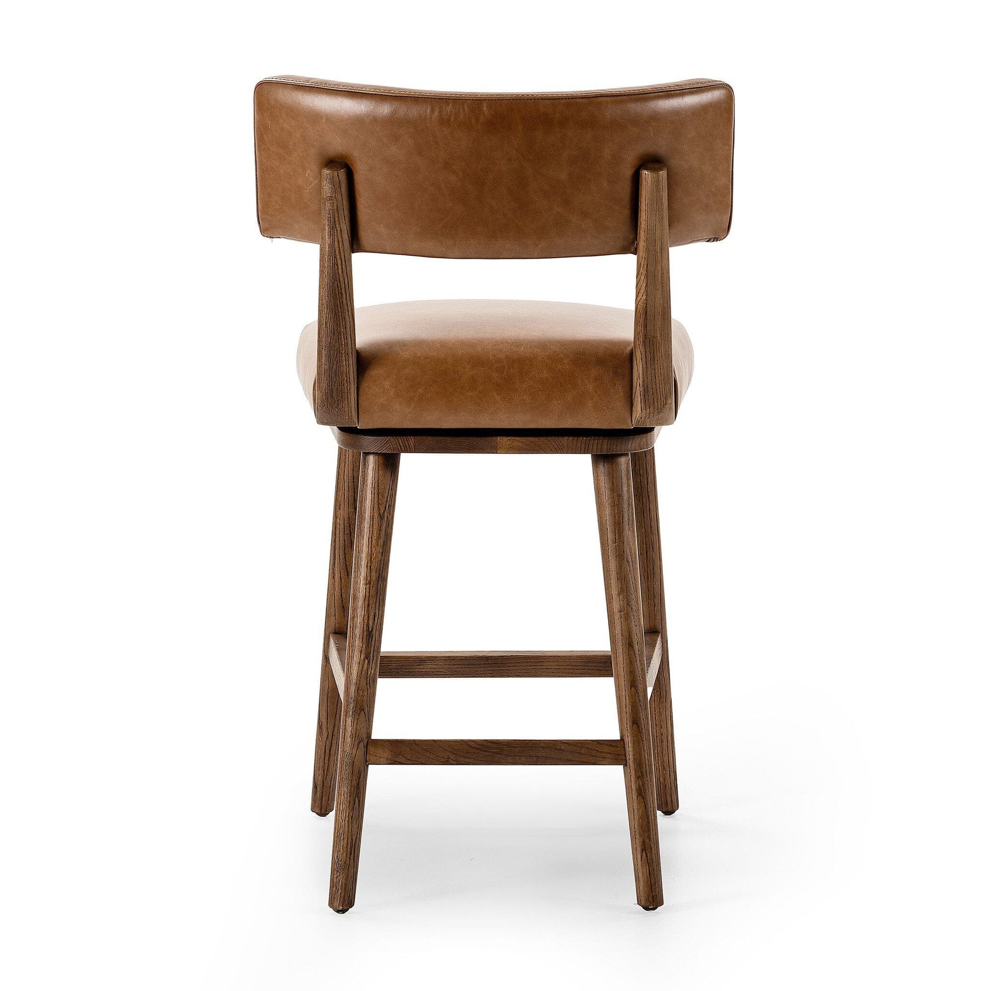 Four Hands - Cardell Swivel Counter Stool - Sonoma Chestnut - 238329-006 view 5