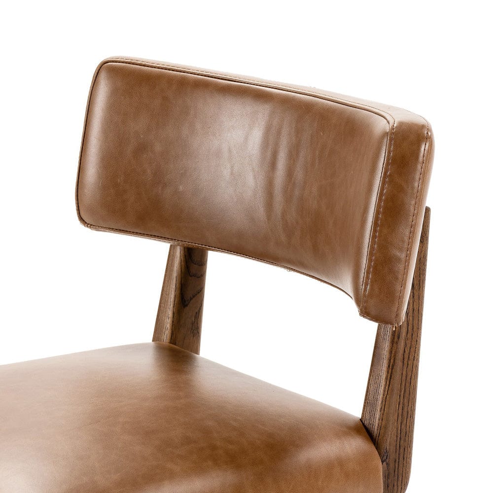 Four Hands - Cardell Swivel Counter Stool - Sonoma Chestnut - 238329-006 view 6