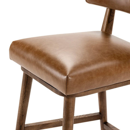Four Hands - Cardell Swivel Counter Stool - Sonoma Chestnut - 238329-006 view 7