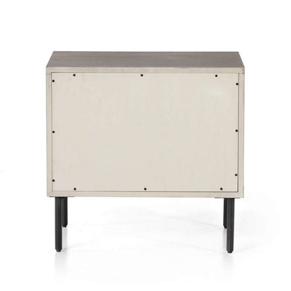 Four Hands - Carly 2 Drawer Nightstand - Grey Wash Vene - 221317-002 veiw 2