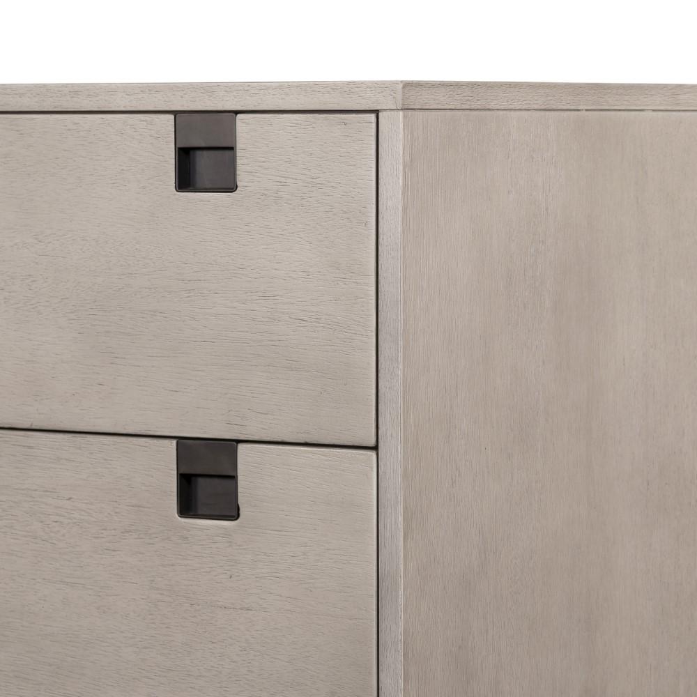 Four Hands - Carly 5 Drawer Dresser-Grey Wash - VPTN-184 veiw 7