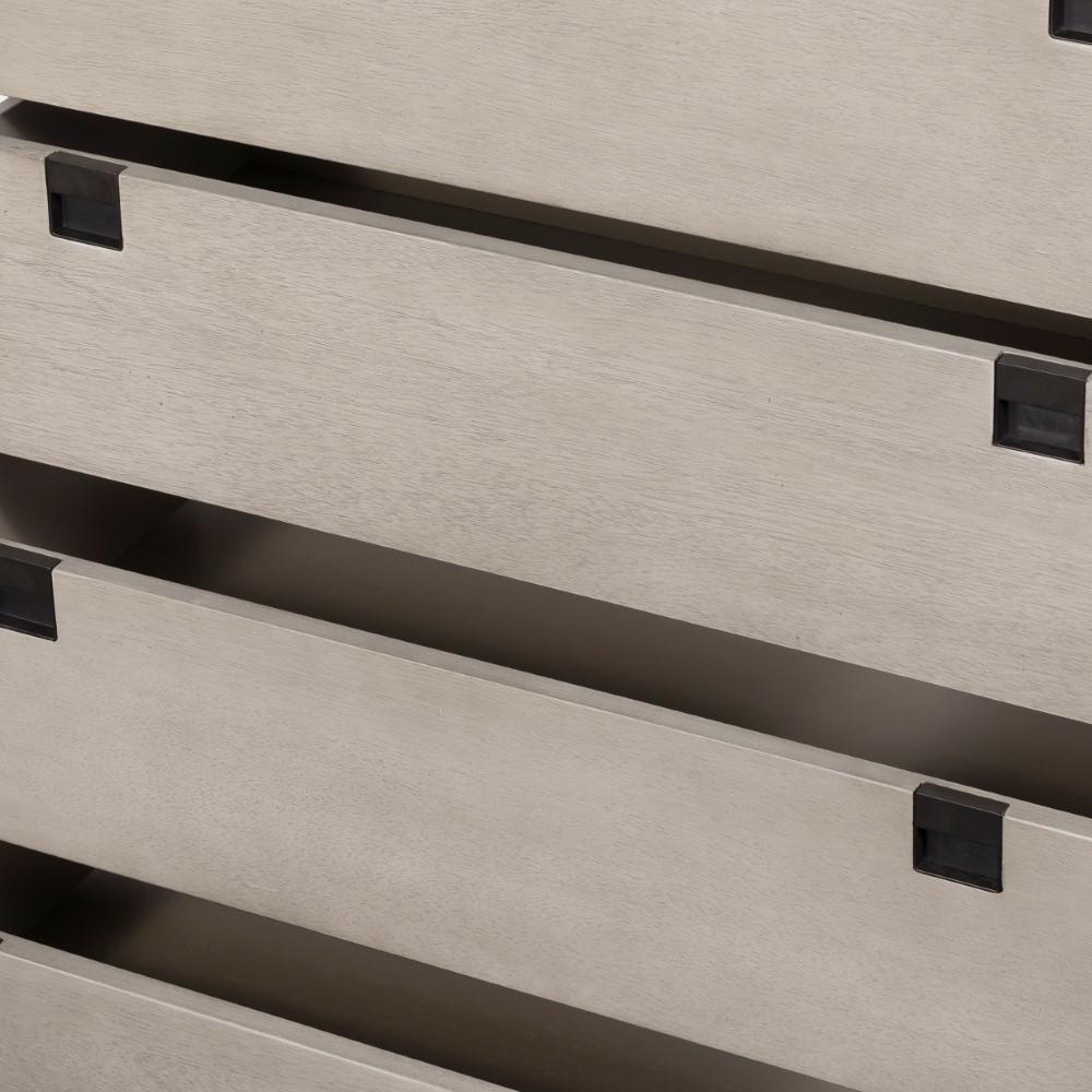 Four Hands - Carly 5 Drawer Dresser-Grey Wash - VPTN-184 veiw 8