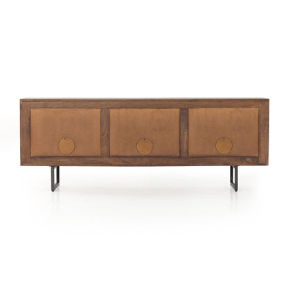 Four Hands - Carmel Media Console - Brown Wash - 106682-005 view 6