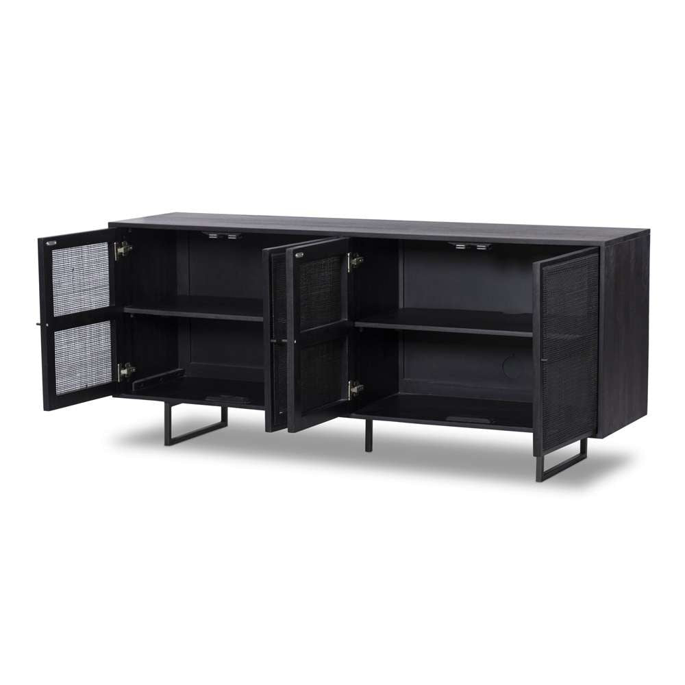 Four Hands - Carmel Sideboard - Black Wash - 106681-008 veiw 3