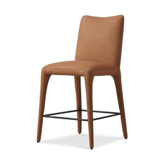 Four Hands - Carnegie - Monza Stool-Heritage Camel-Counter - 236946-005 veiw 1