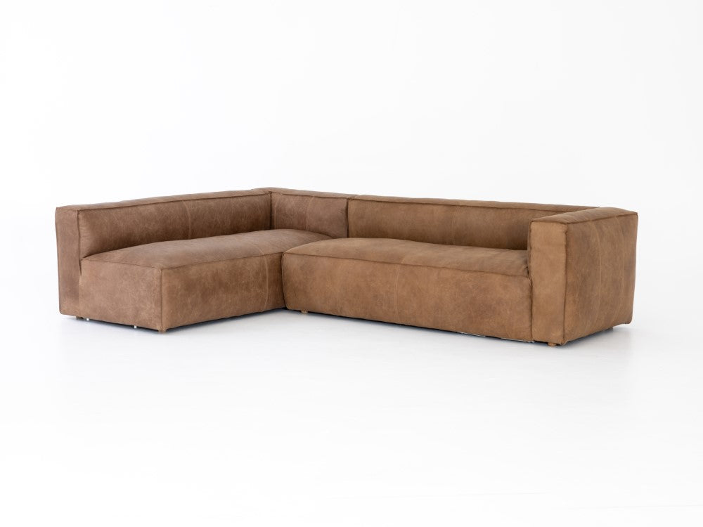 Four Hands - Nolita 2 Piece Raf Sectional - Natural Washed - CCAR-VR-307 veiw 1