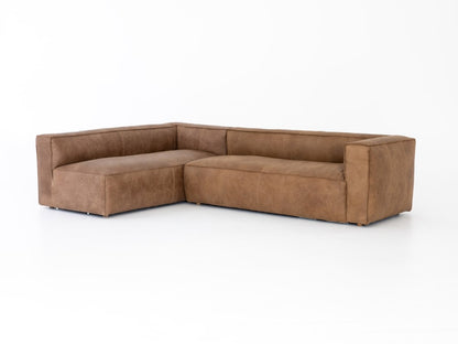 Four Hands - Nolita 2 Piece Raf Sectional - Natural Washed - CCAR-VR-307 veiw 1