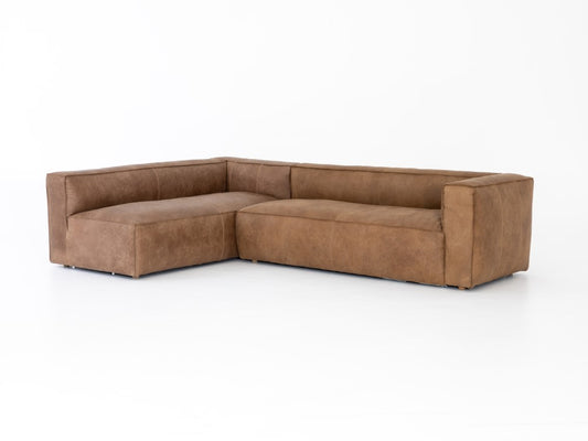 Four Hands - Nolita 2 Piece Raf Sectional - Natural Washed - CCAR-VR-307 veiw 1