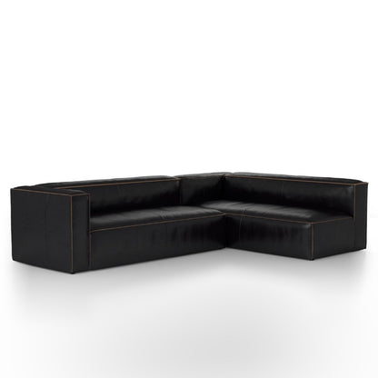 Four Hands - Nolita Sectional Left Rider Black Kit - CCAR-VL-OSB veiw 1