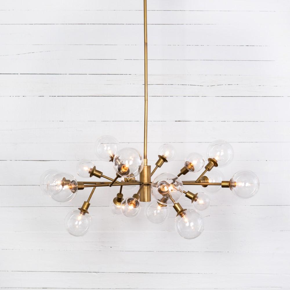 Four Hands - Pellman Chandelier - Matte Brass - CCAR-66 veiw 1
