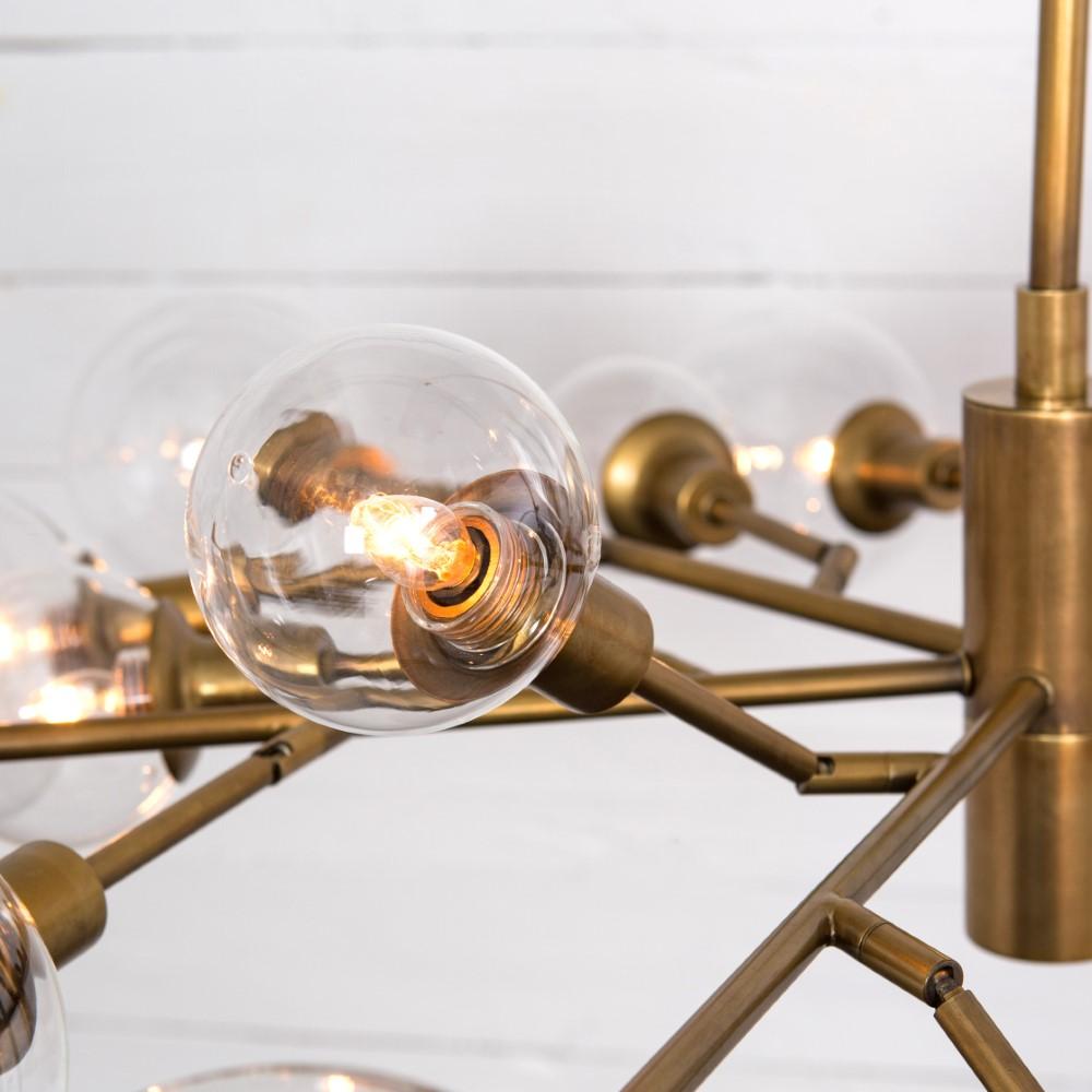 Four Hands - Pellman Chandelier - Matte Brass - CCAR-66 veiw 2