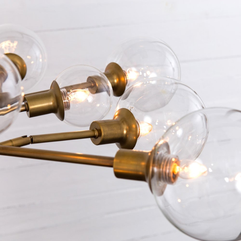 Four Hands - Pellman Chandelier - Matte Brass - CCAR-66 veiw 3