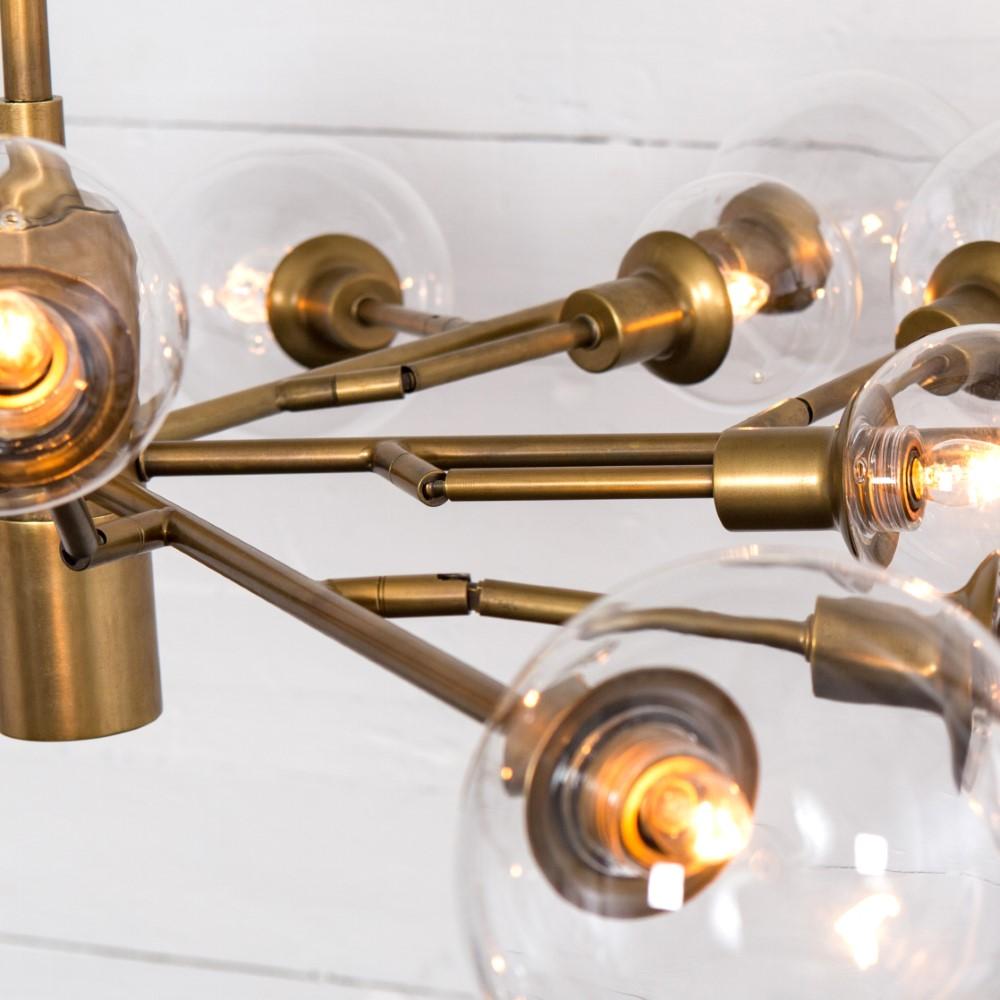 Four Hands - Pellman Chandelier - Matte Brass - CCAR-66 veiw 4