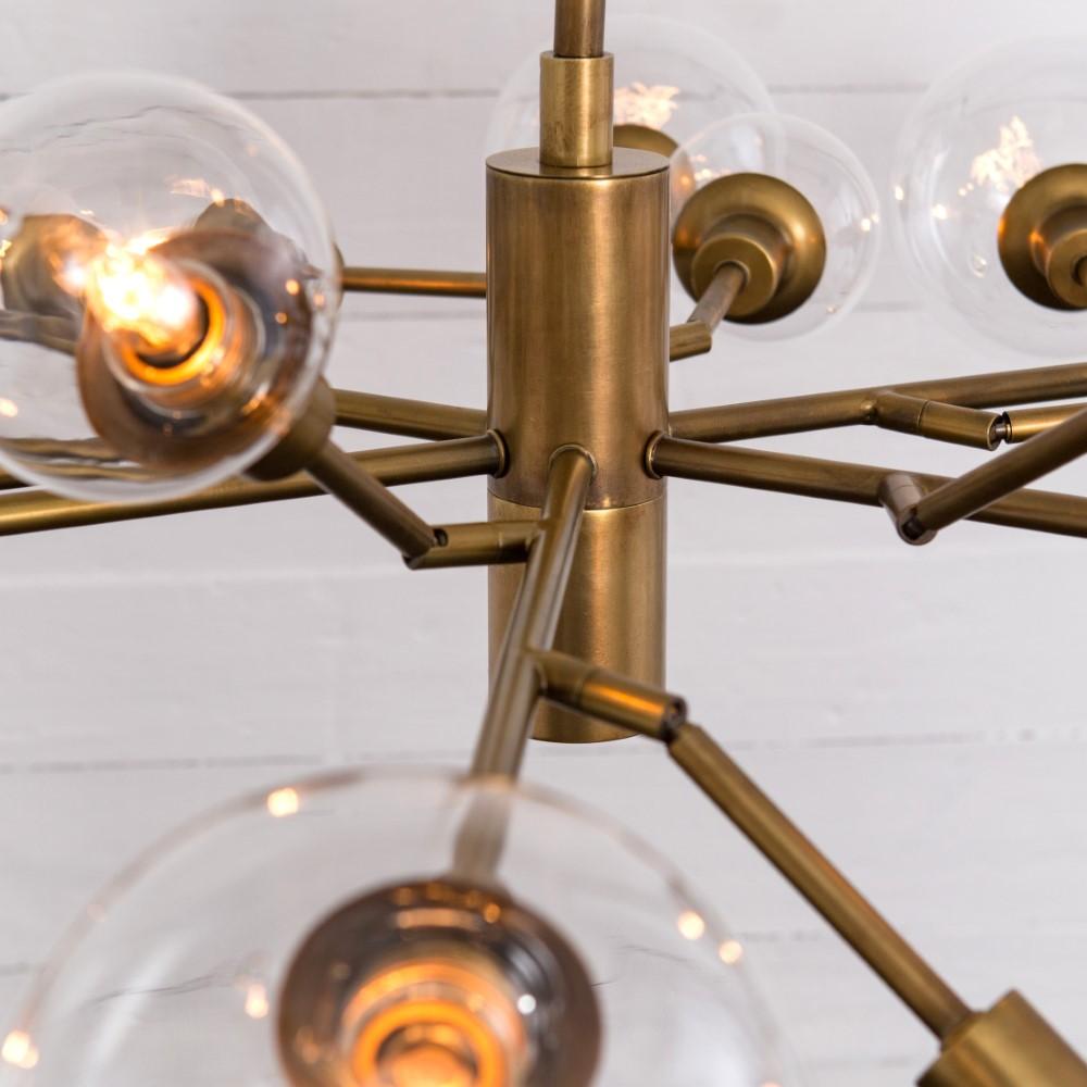 Four Hands - Pellman Chandelier - Matte Brass - CCAR-66 veiw 5