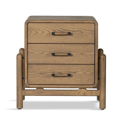 Four Hands - Caroline Nightstand - Smoked Oak Veneer - 227883-002 veiw 2