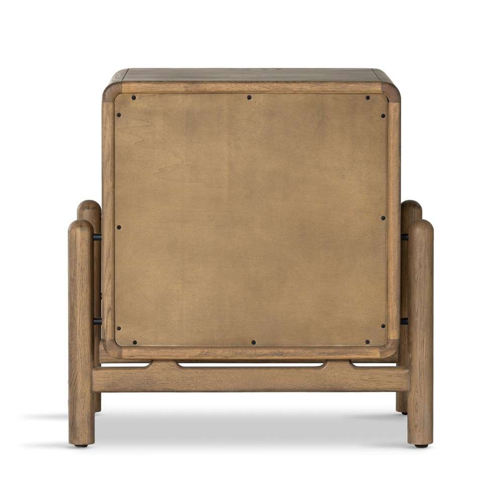 Four Hands - Caroline Nightstand - Smoked Oak Veneer - 227883-002 veiw 3