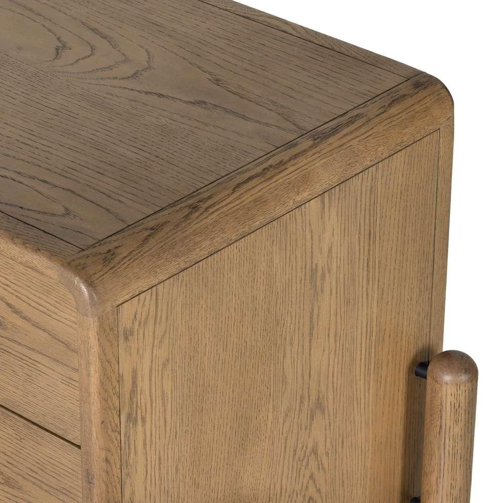 Four Hands - Caroline Nightstand - Smoked Oak Veneer - 227883-002 veiw 10