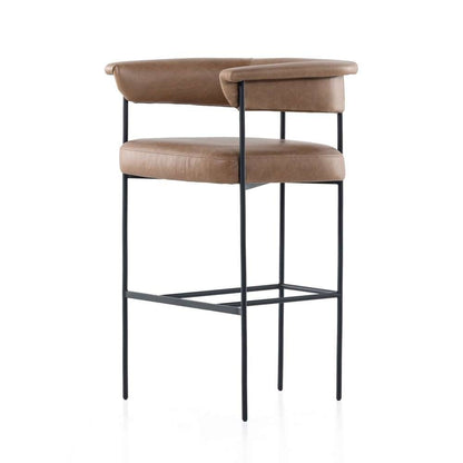 Four Hands - Carrie Bar Stool - Chaps Saddle - 108498-004 veiw 1