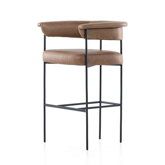 Four Hands - Carrie Bar Stool - Chaps Saddle - 108498-004 veiw 1