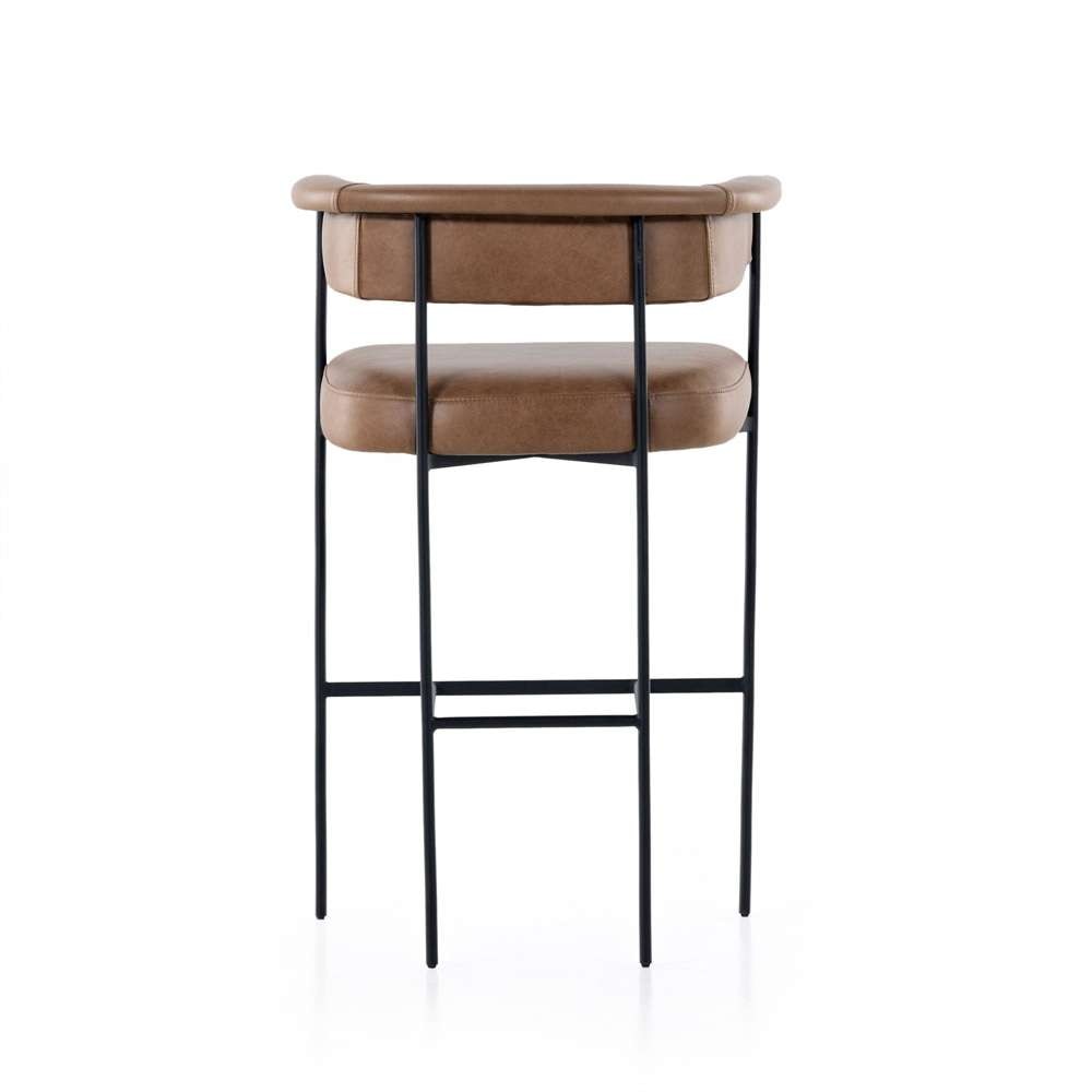 Four Hands - Carrie Bar Stool - Chaps Saddle - 108498-004 veiw 3