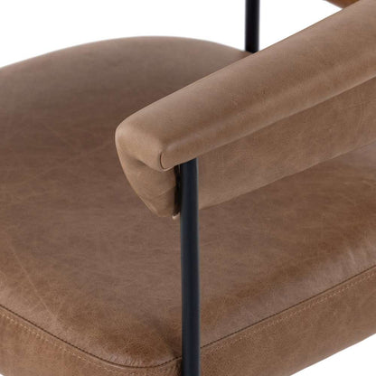 Four Hands - Carrie Bar Stool - Chaps Saddle - 108498-004 veiw 10