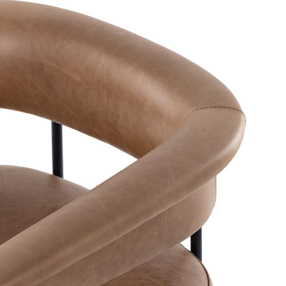 Four Hands - Carrie Bar Stool - Chaps Saddle - 108498-004 veiw 11