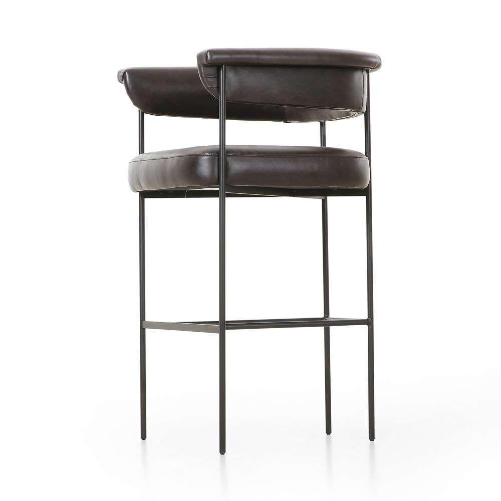 Four Hands - Carrie Bar Stool - Sonoma Black - 108498-008 veiw 6