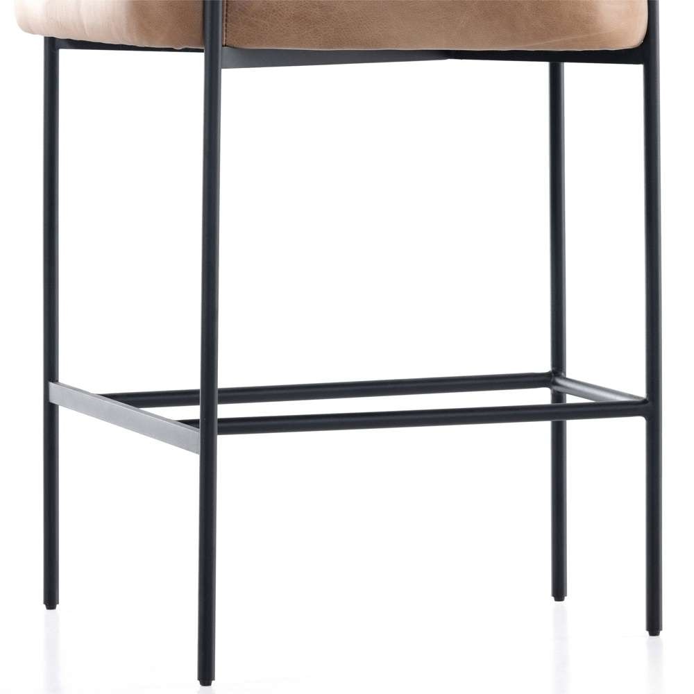 Four Hands - Carrie Counter Stool - Chaps Saddle - 108498-005 veiw 7