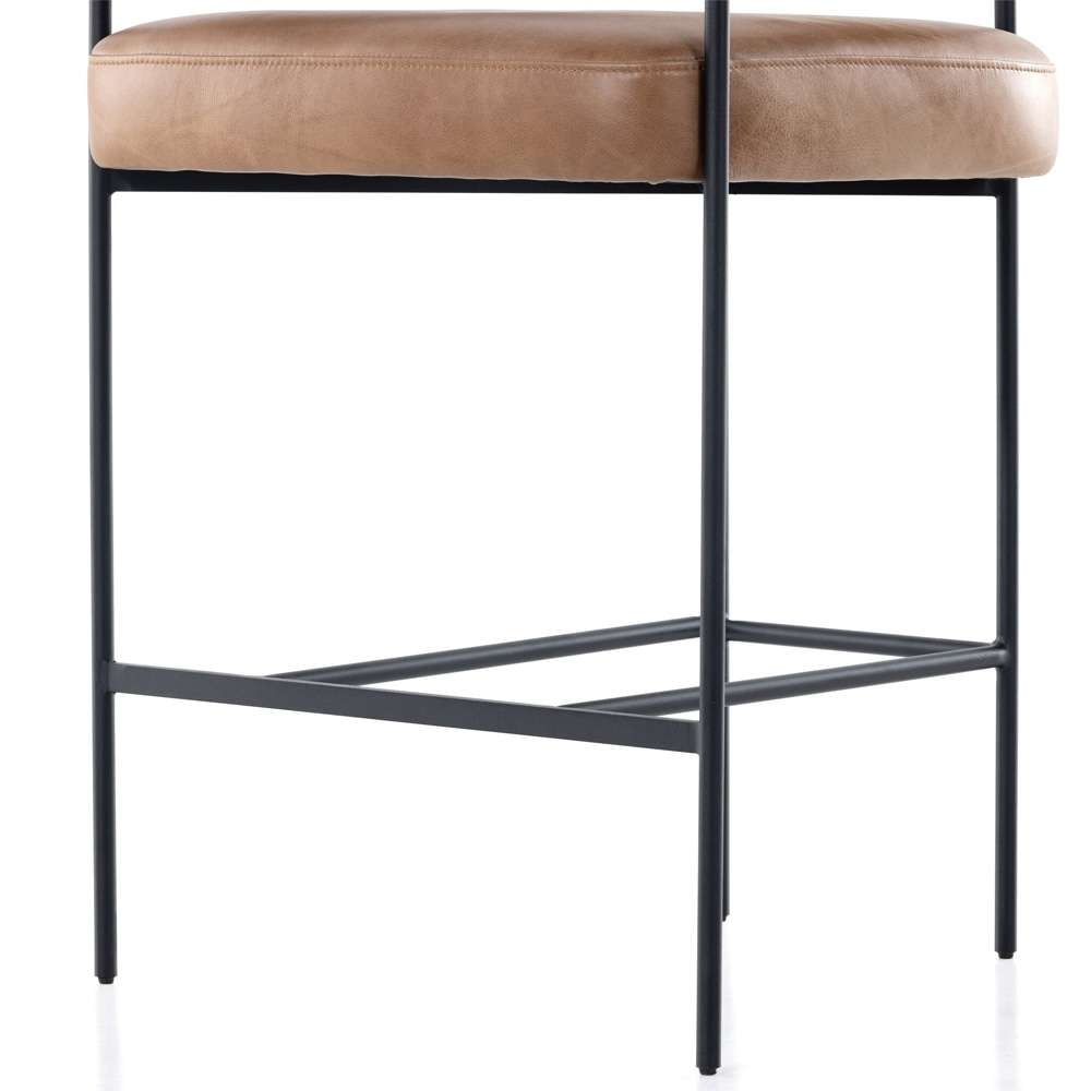 Four Hands - Carrie Counter Stool - Chaps Saddle - 108498-005 veiw 9