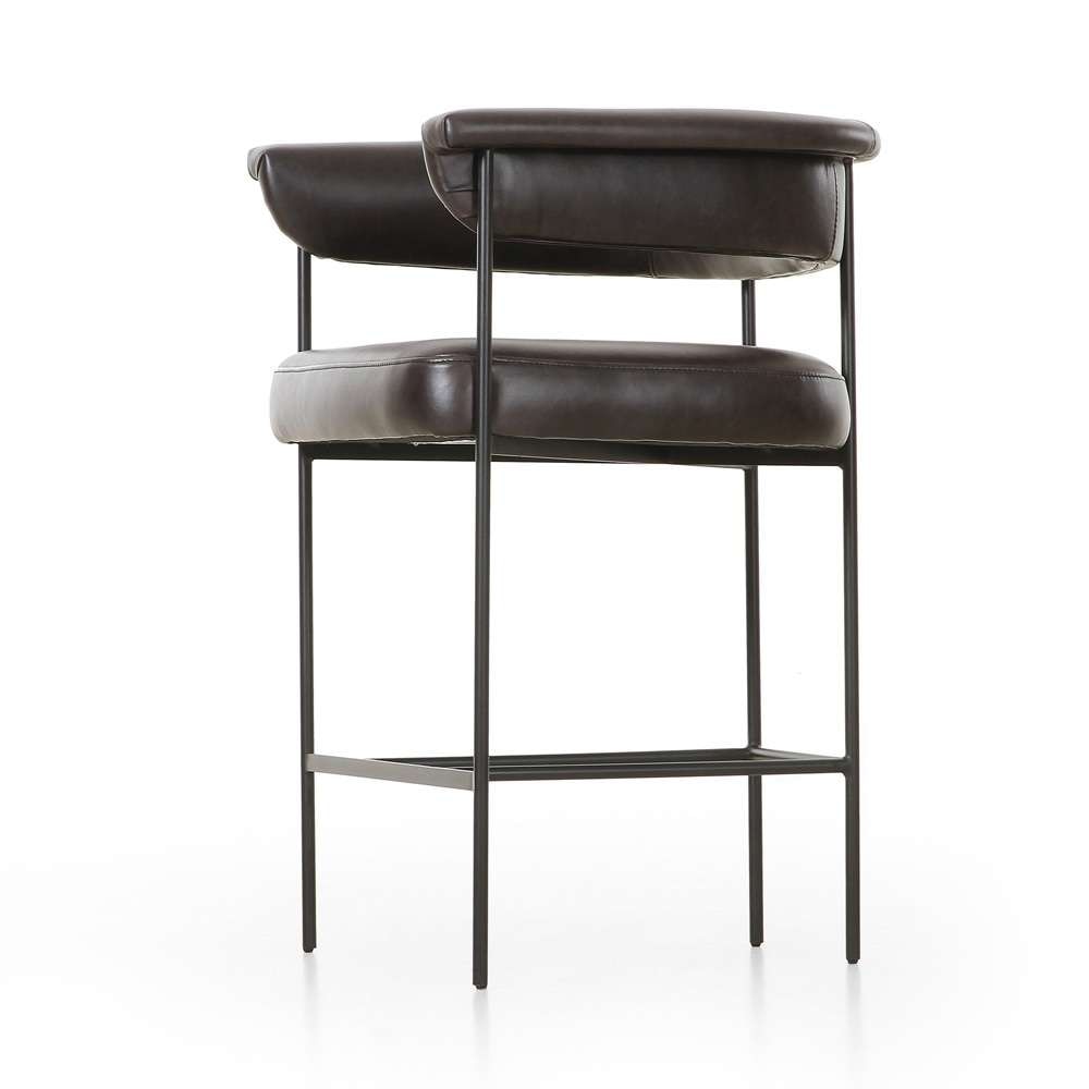Four Hands - Carrie Counter Stool - Sonoma Black - 108498-009 veiw 6