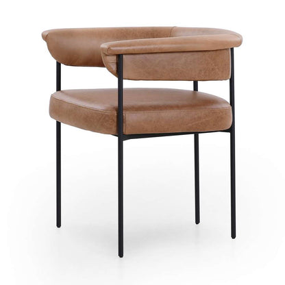 Four Hands - Carrie Dining Chair - Chaps Saddle - 108499-003 veiw 2