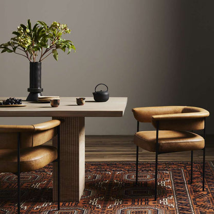 Four Hands - Carrie Dining Chair - Chaps Saddle - 108499-003 veiw 6