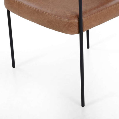 Four Hands - Carrie Dining Chair - Chaps Saddle - 108499-003 veiw 9