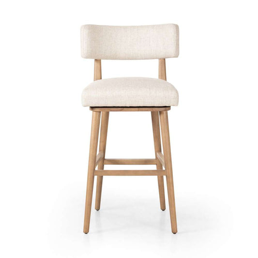 Four Hands - Caswell - Cardell Swivel Stool - Essence Natural - Bar - 238329-003 veiw 1