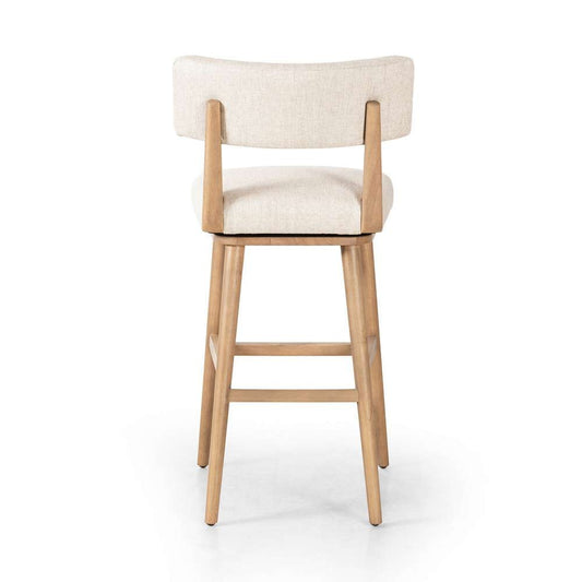 Four Hands - Caswell - Cardell Swivel Stool - Essence Natural - Bar - 238329-003 veiw 2