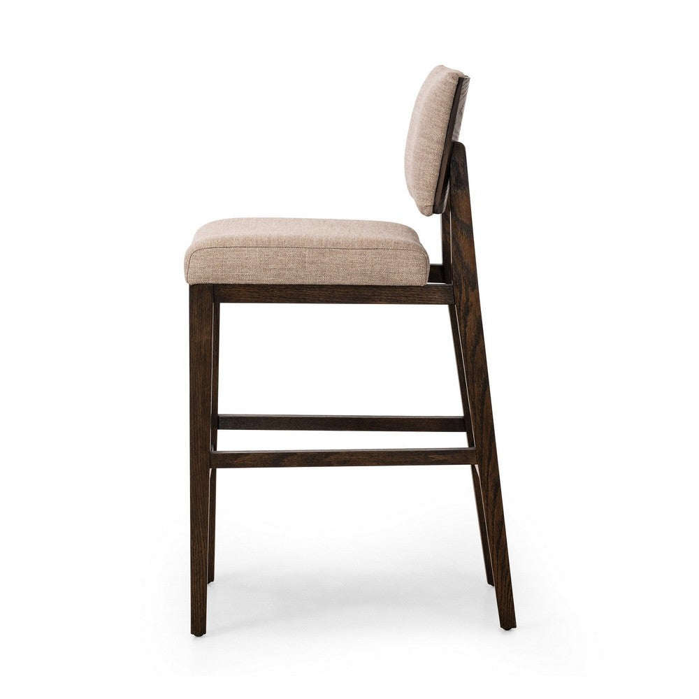 Four Hands - Caswell - Carlo Bar + Counter Stool - Alcala Fawn - 238617-007_CLOSEOUT view 3