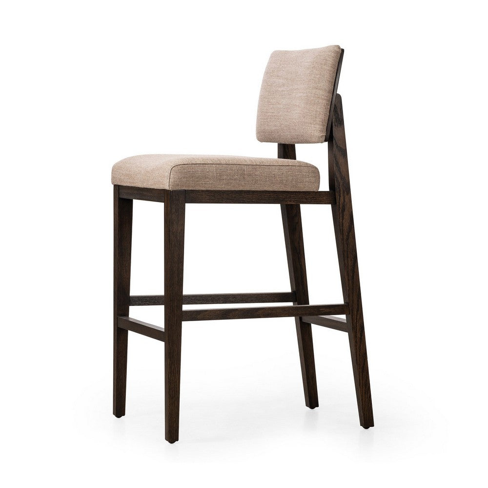 Four Hands - Caswell - Carlo Bar + Counter Stool - Alcala Fawn - 238617-007_CLOSEOUT view 4