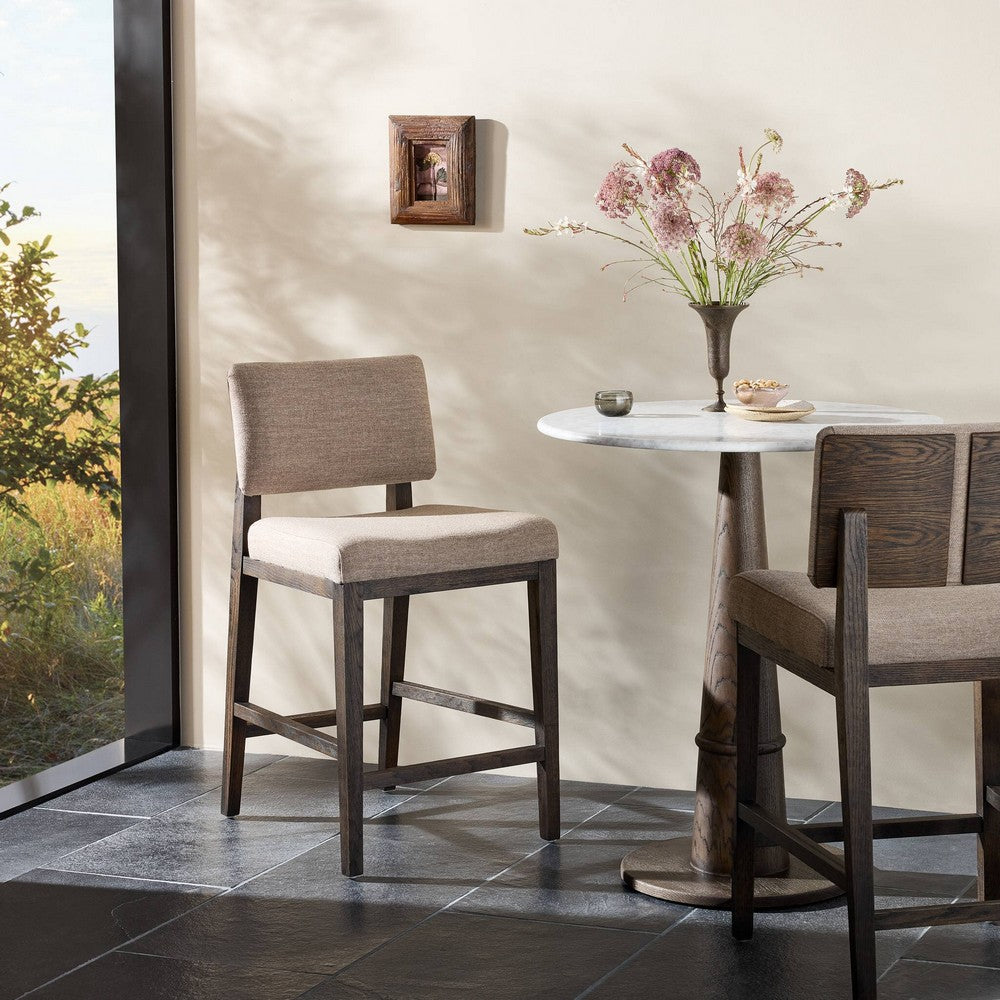 Four Hands - Caswell - Carlo Bar + Counter Stool - Alcala Fawn - 238617-007_CLOSEOUT view 10