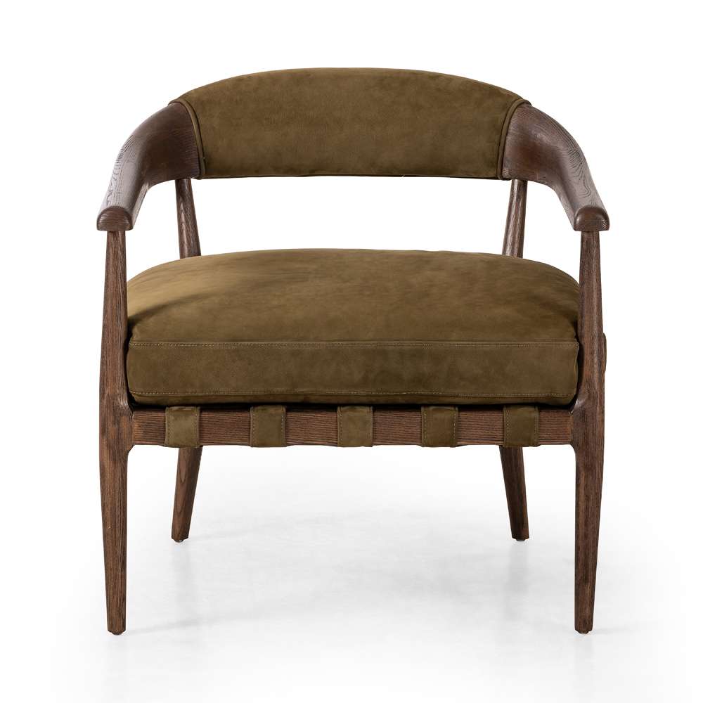 Four Hands - Caswell - Dane Chair-Cottswald Moss Nubuck - 238421-001 veiw 7