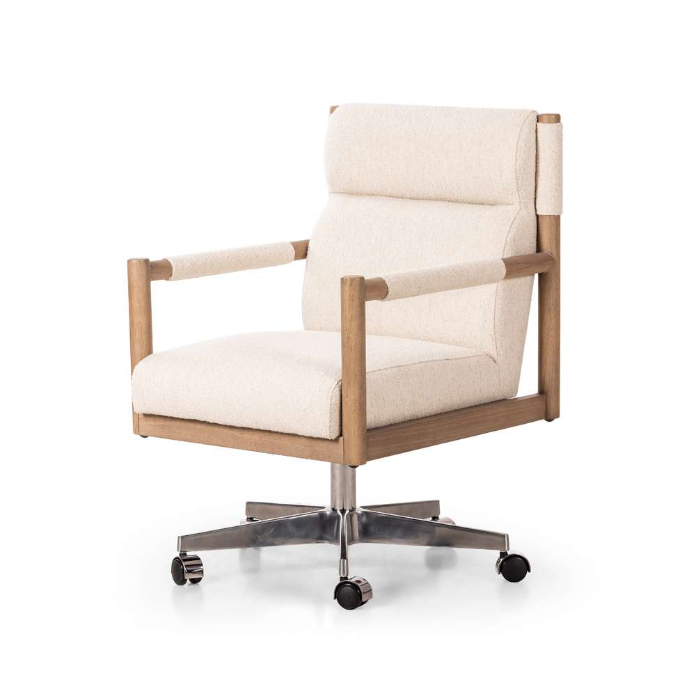 Four Hands - Caswell - Kiano Desk Chair-Charter Oatmeal - 237316-001 veiw 1