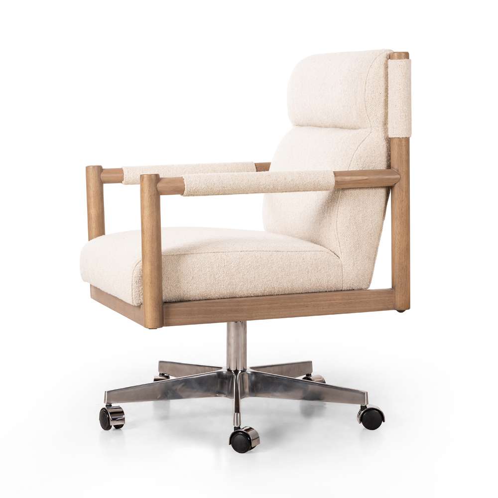 Four Hands - Caswell - Kiano Desk Chair-Charter Oatmeal - 237316-001 veiw 2