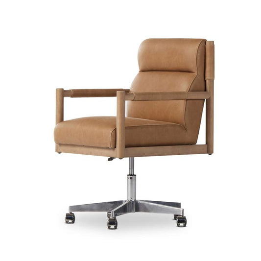 Four Hands - Caswell - Kiano Desk Chair-Palermo Drift - 237316-002 veiw 1