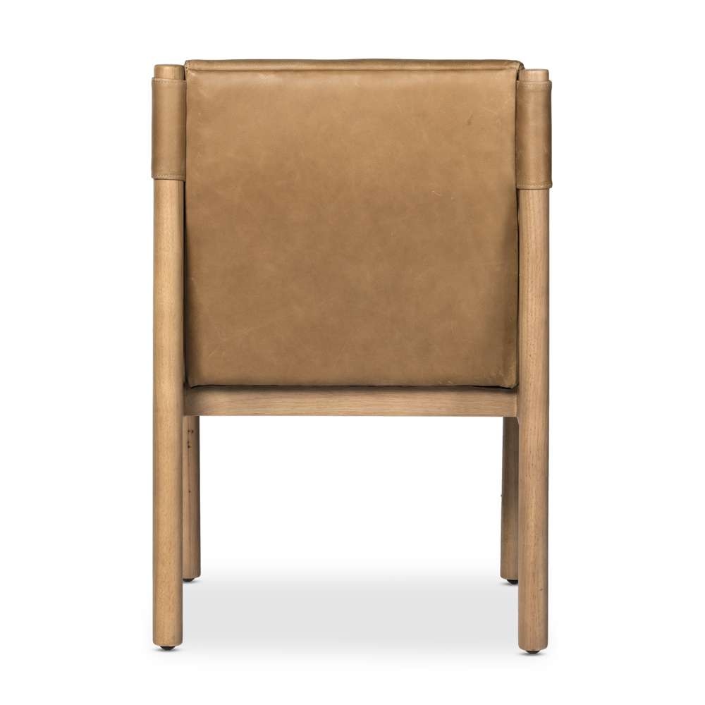 Four Hands - Caswell - Kiano Dining Armchair-Palermo Drift - 236328-002 veiw 2