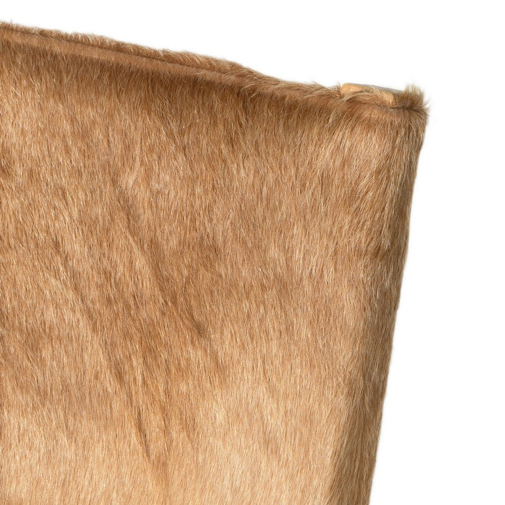 Four Hands - Caswell - Villa Stool - Light Hair on Hide - 230644-001_CLOSEOUT view 10