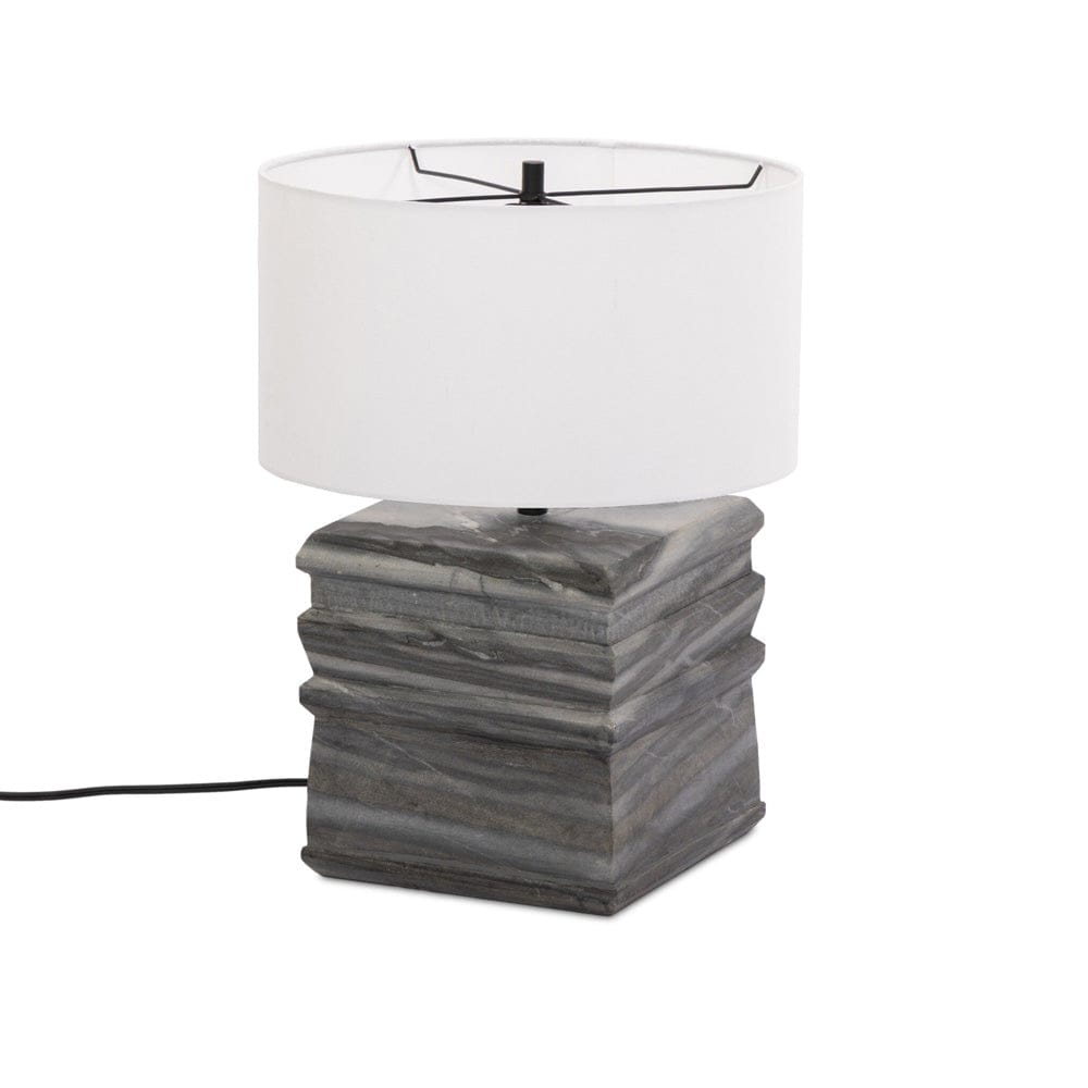 Four Hands - Cedric Table Lamp - Slate Grey Marble - 241986-001 view 3