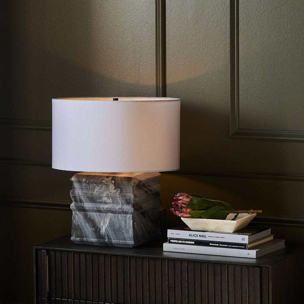 Four Hands - Cedric Table Lamp - Slate Grey Marble - 241986-001 view 9