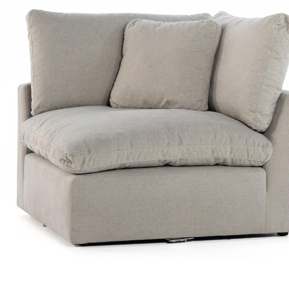Four Hands - Centrale - Build Your Own: Stevie Sectional - Corner Piece - Destin Flannel - 231092-001 veiw 4