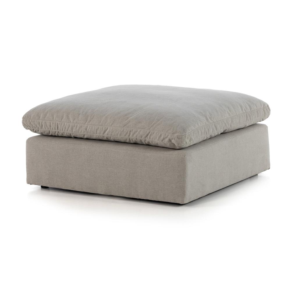 Four Hands - Centrale - Build Your Own: Stevie Sectional - Ottoman - Destin Flannel - 231093-001 veiw 1